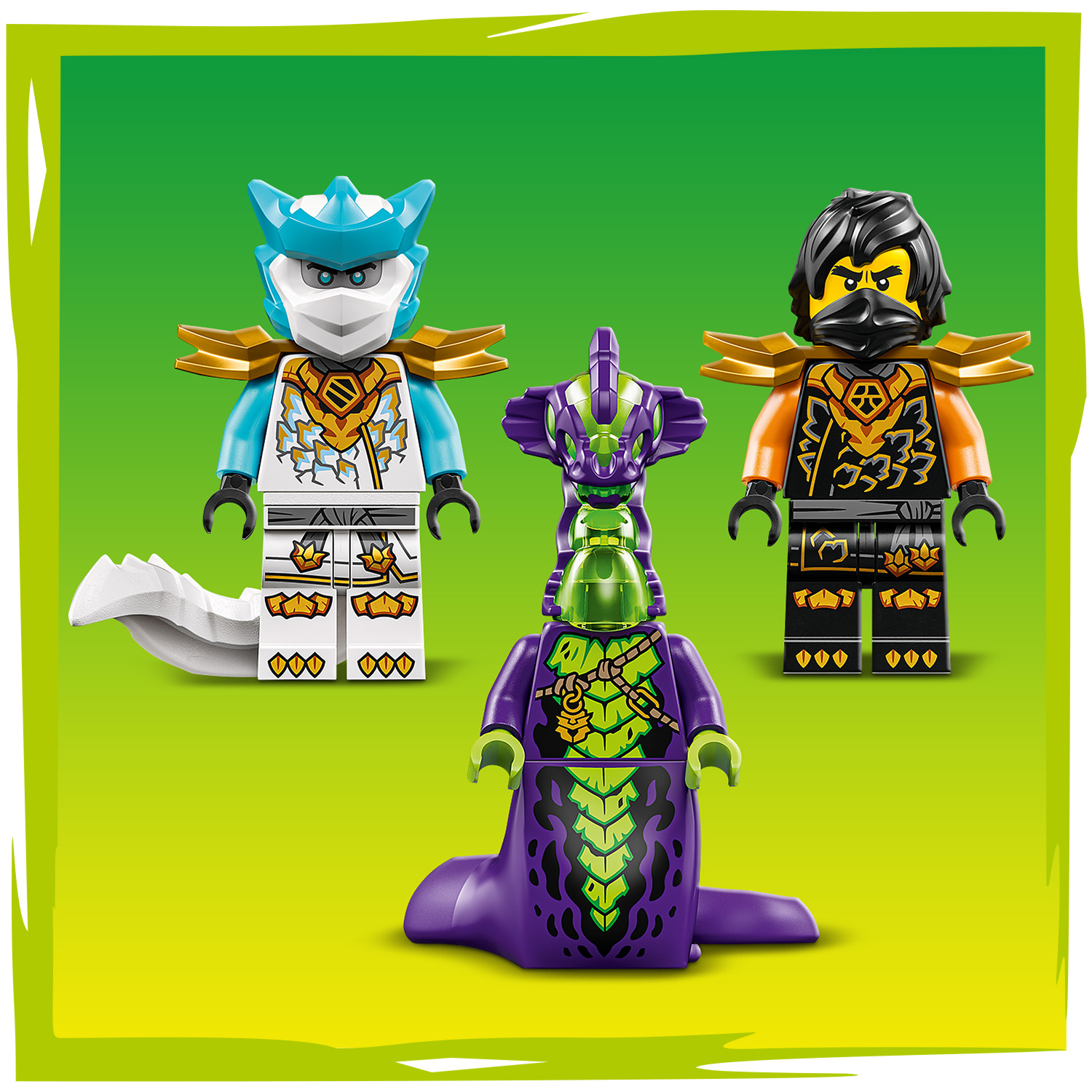 3 minifigúrky LEGO NINJAGO®